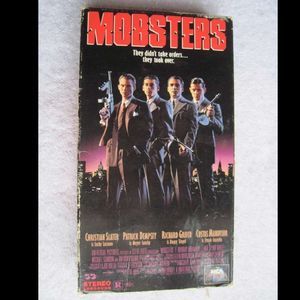 Mobsters 1991 Christian Slater Patrick Dempsey VHS Cassette Tape Bundle for $1